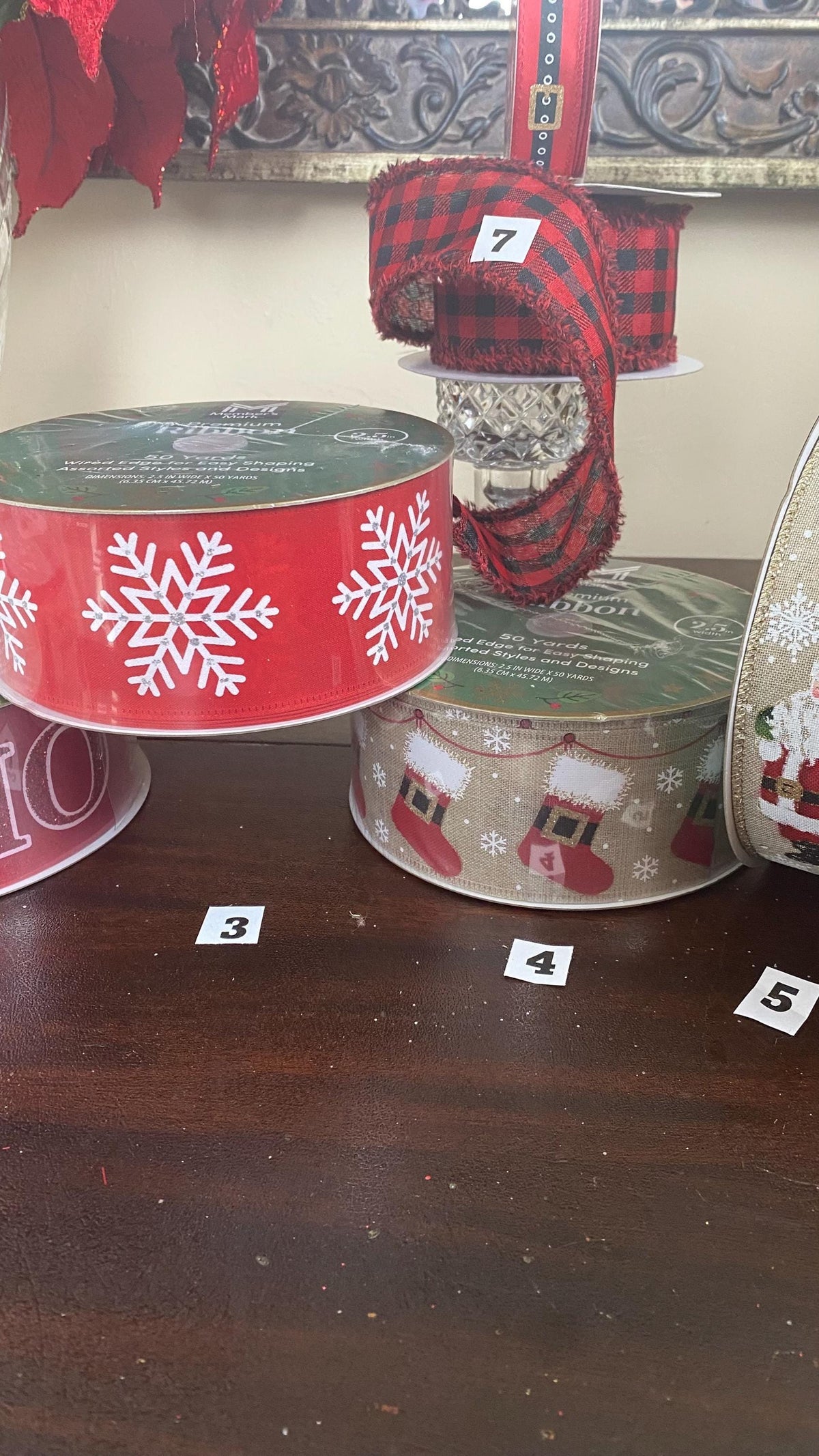 Santa Ribbon Collection (10yd)