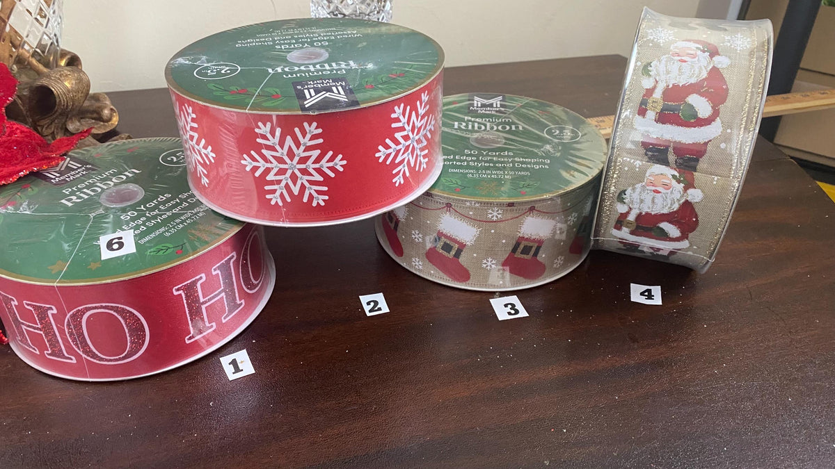 Santa Ribbon Collection (10yd)