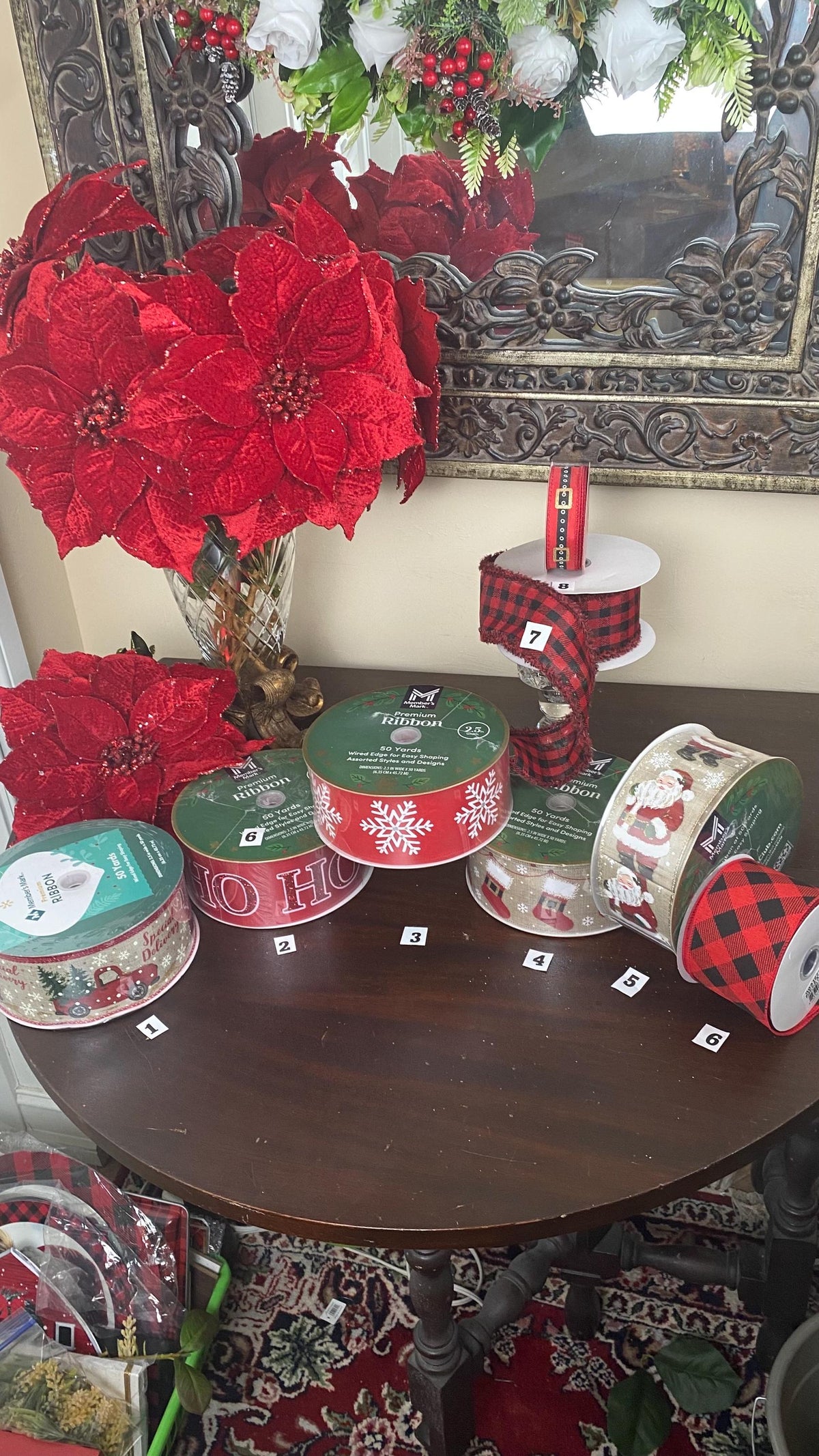 Santa Ribbon Collection (10yd)