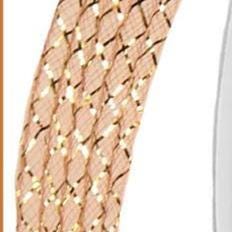 Deco Flex es 1.5" (10 Yards) Brown W/18K Gold Foil