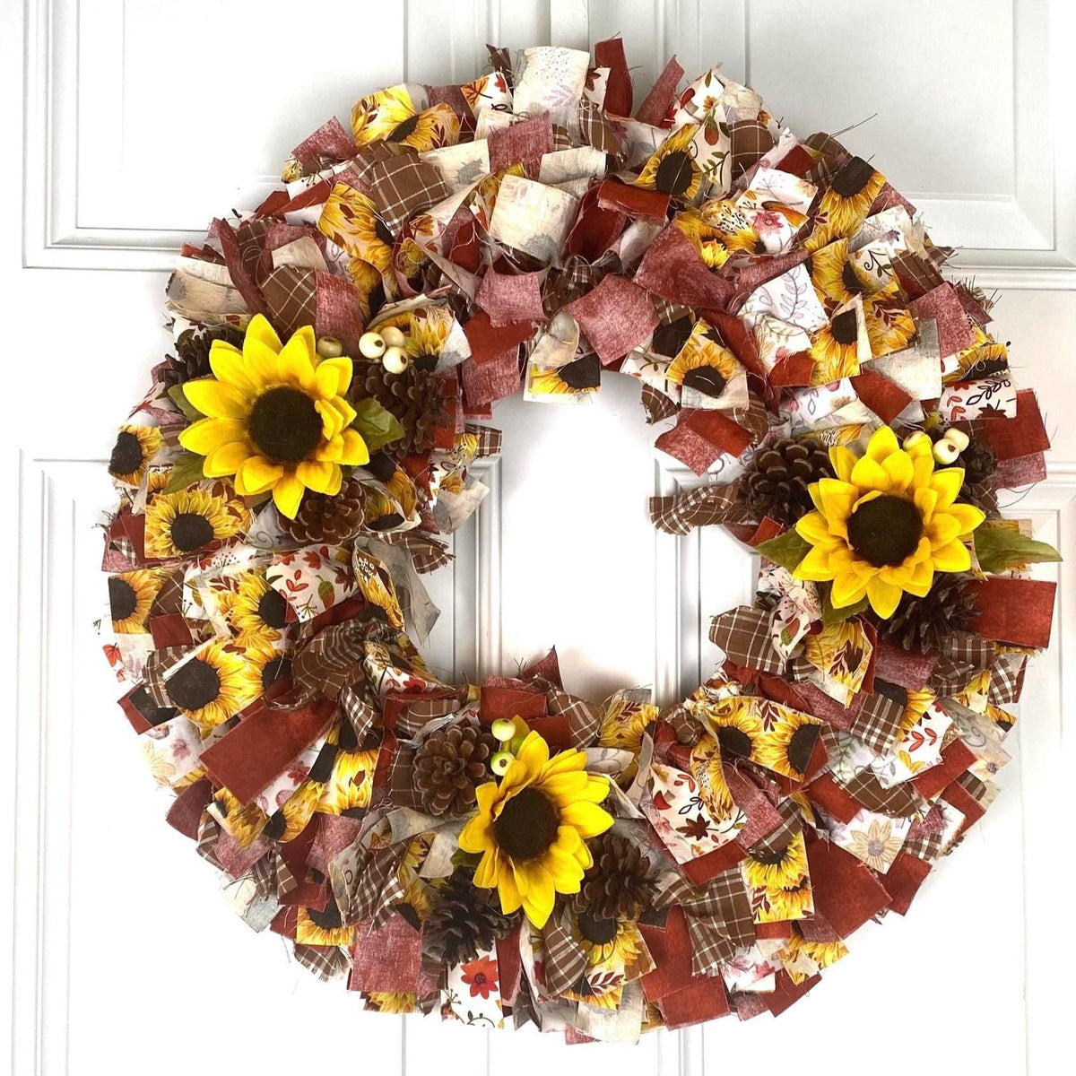 DIY-Deluxe Fall Sunflower Wreath Kit