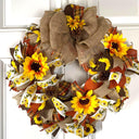 DIY-Fall Sunflower Wreath Kit