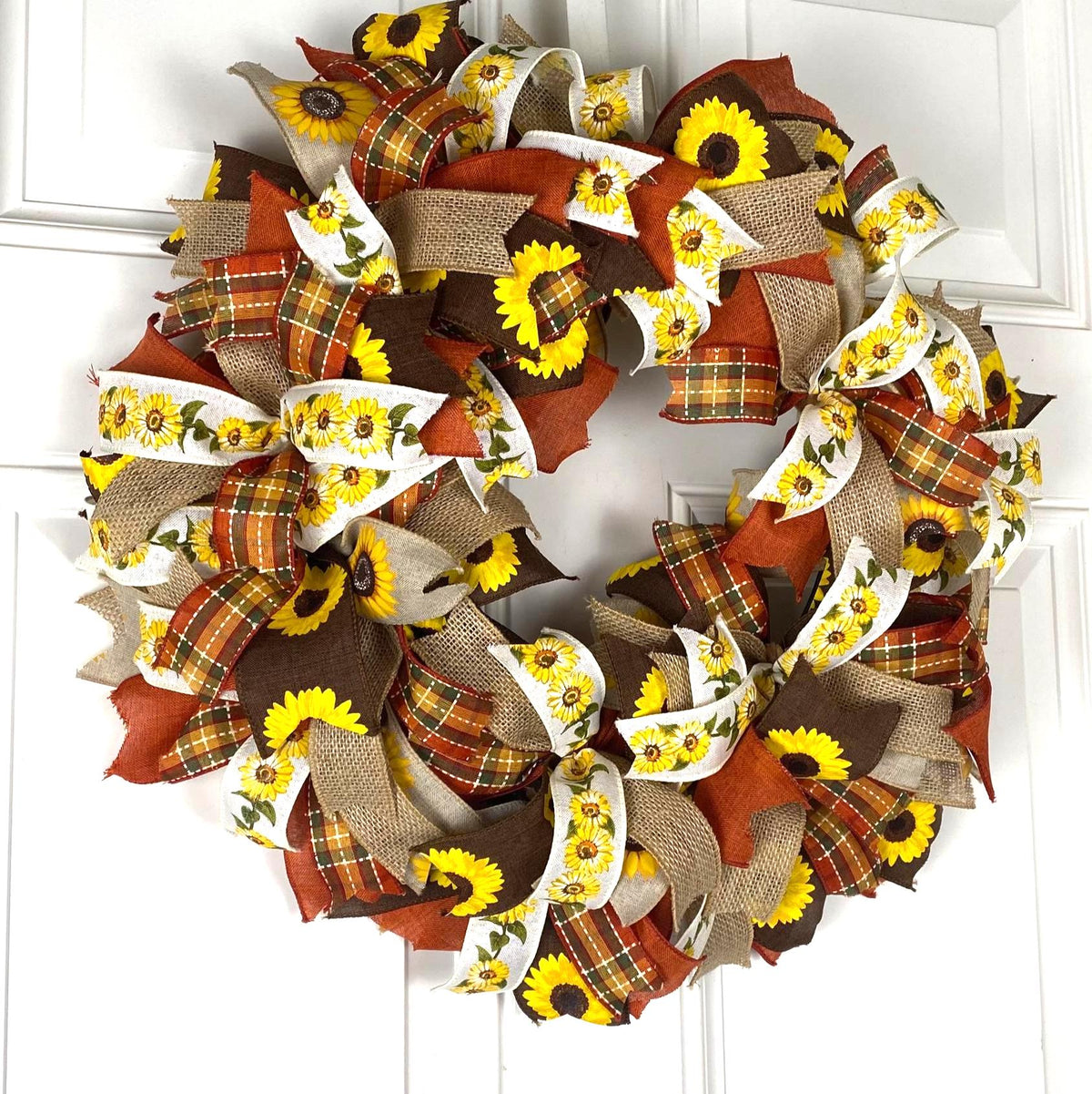 DIY-Fall Sunflower Wreath Kit
