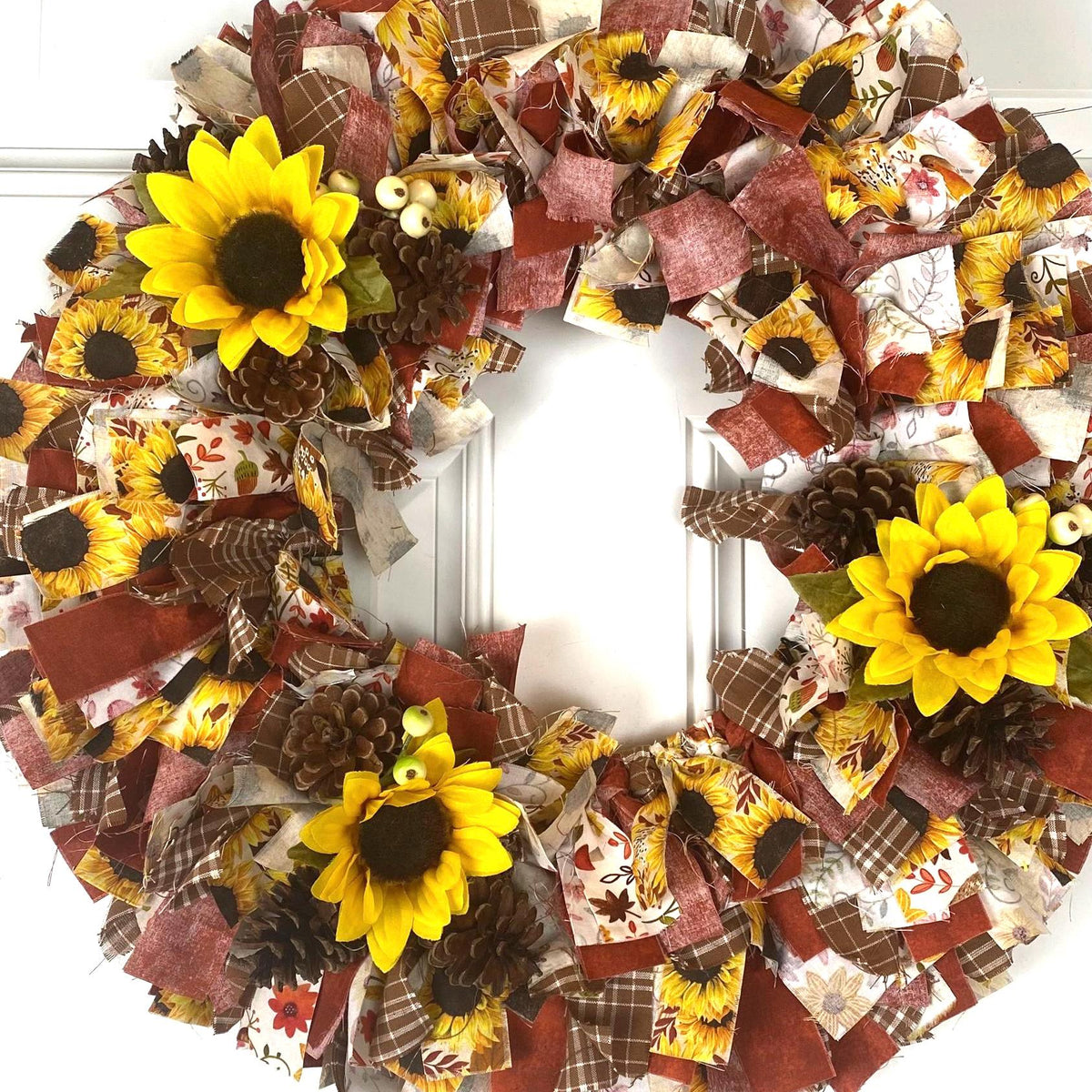 DIY-Deluxe Fall Sunflower Wreath Kit