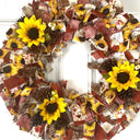 DIY-Deluxe Fall Sunflower Wreath Kit