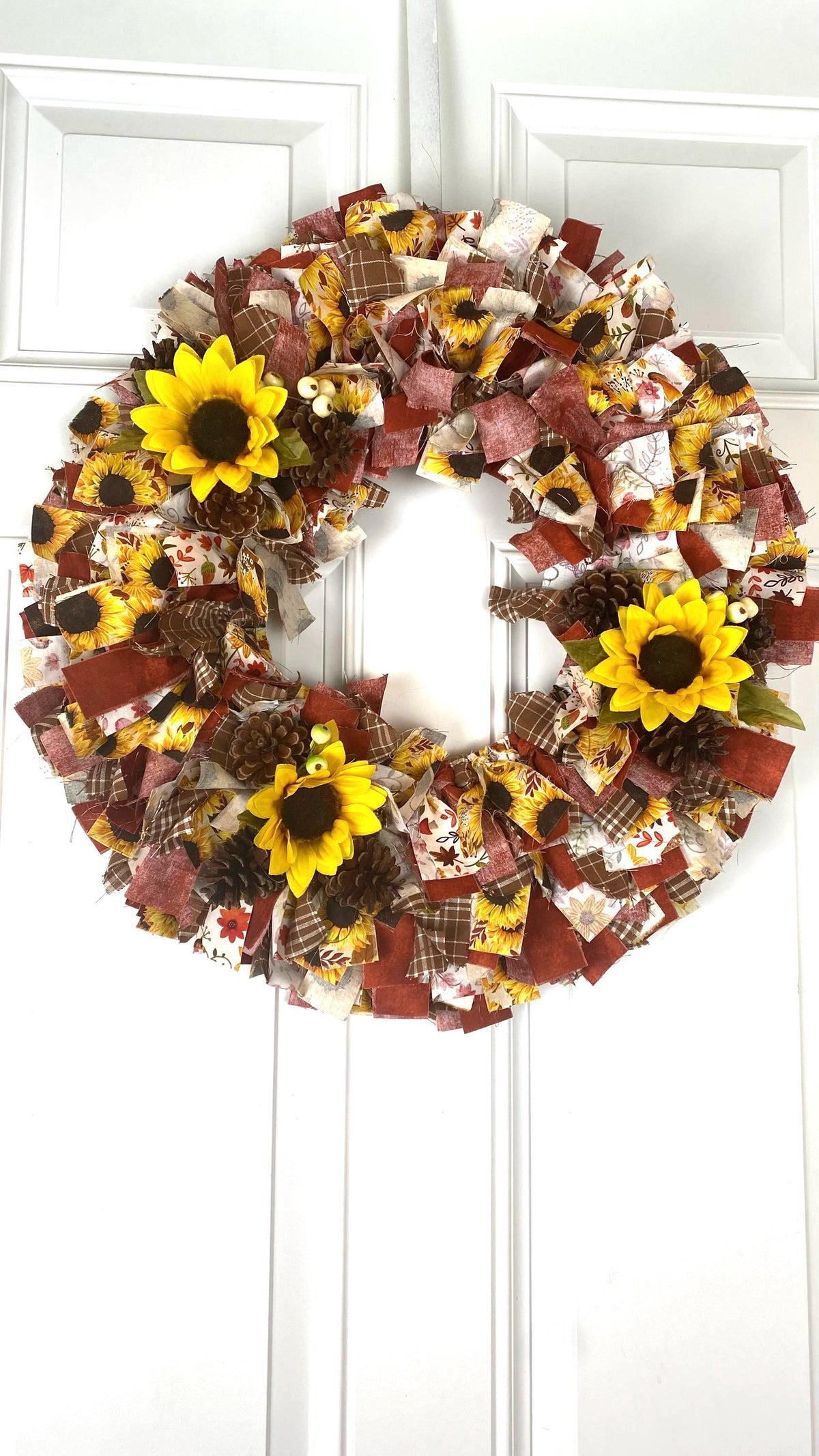 DIY-Deluxe Fall Sunflower Wreath Kit