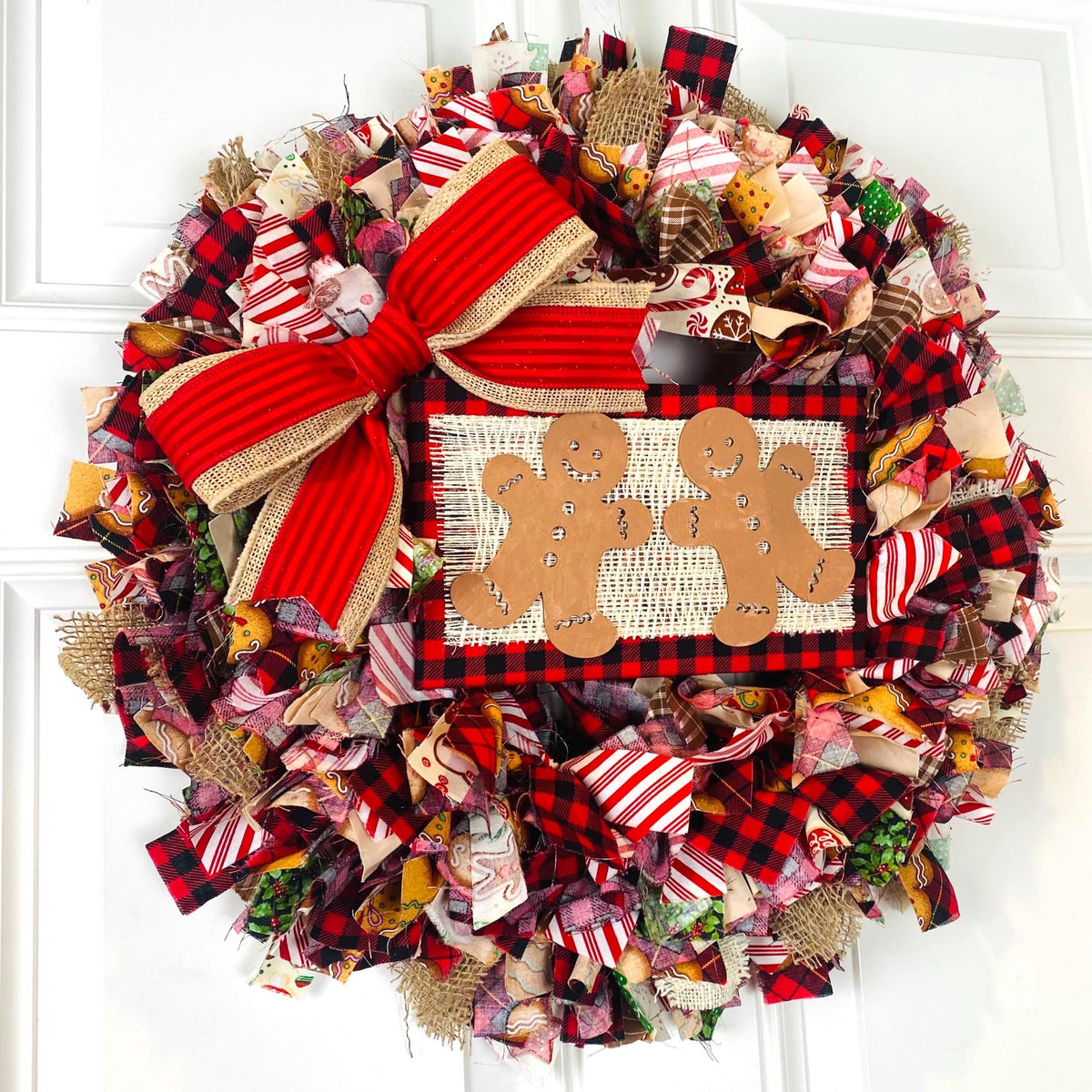 Gingerbread Bakery Designer DIY Wreath Kit