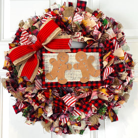Gingerbread Bakery Designer DIY Wreath Kit