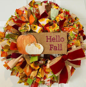 Fall Designer DIY Wreath Kit