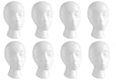 Male or Female Mannequin Heads (Bulk)