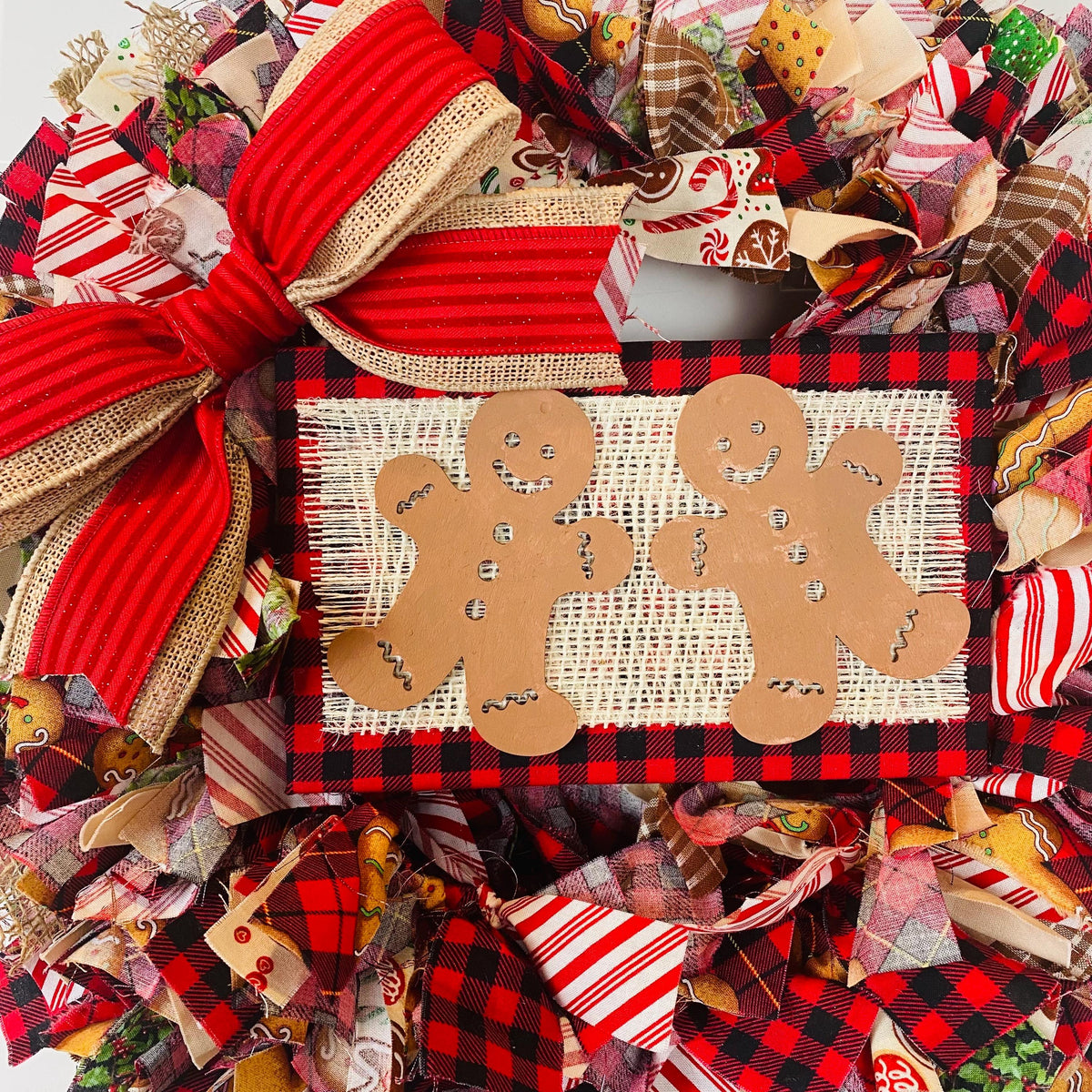 Gingerbread Bakery Designer DIY Wreath Kit