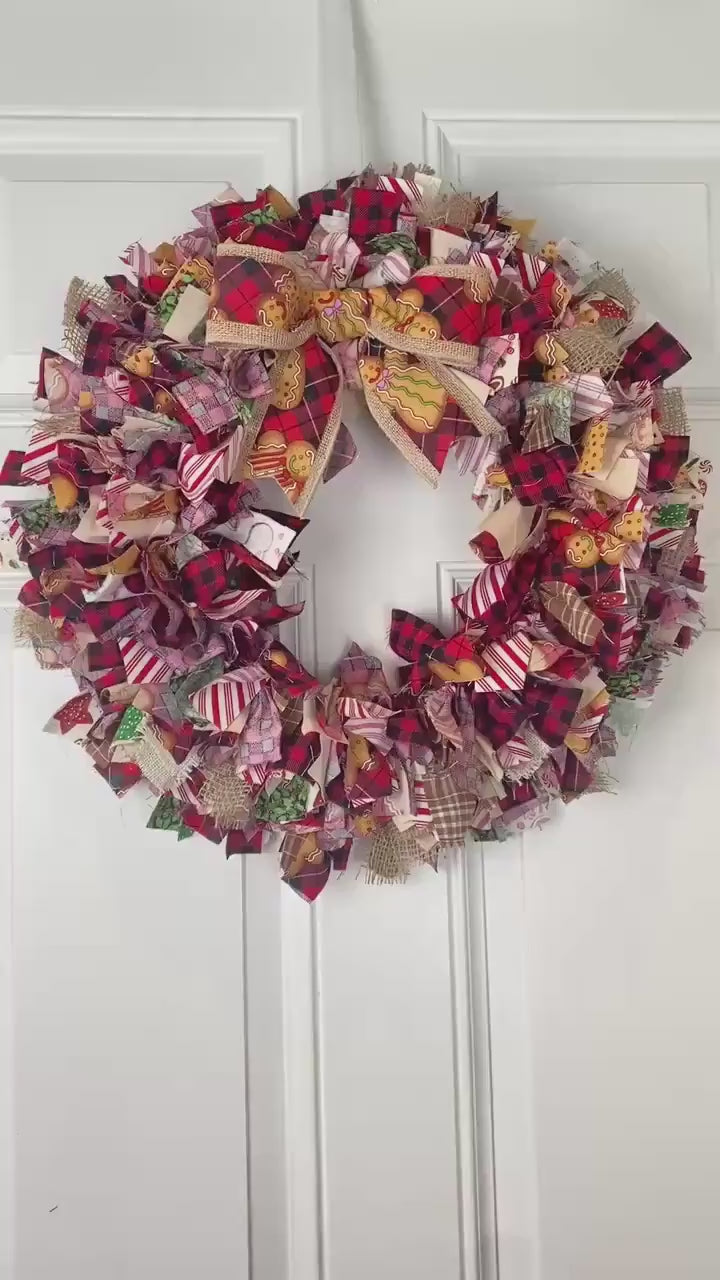 Gingerbread Bakery Designer DIY Wreath Kit