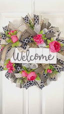 Summer Everyday Wreath Front Door, Peony Wreath, Farmhouse Wreath, Spring Wreath, Summer Deco Mesh, color options available